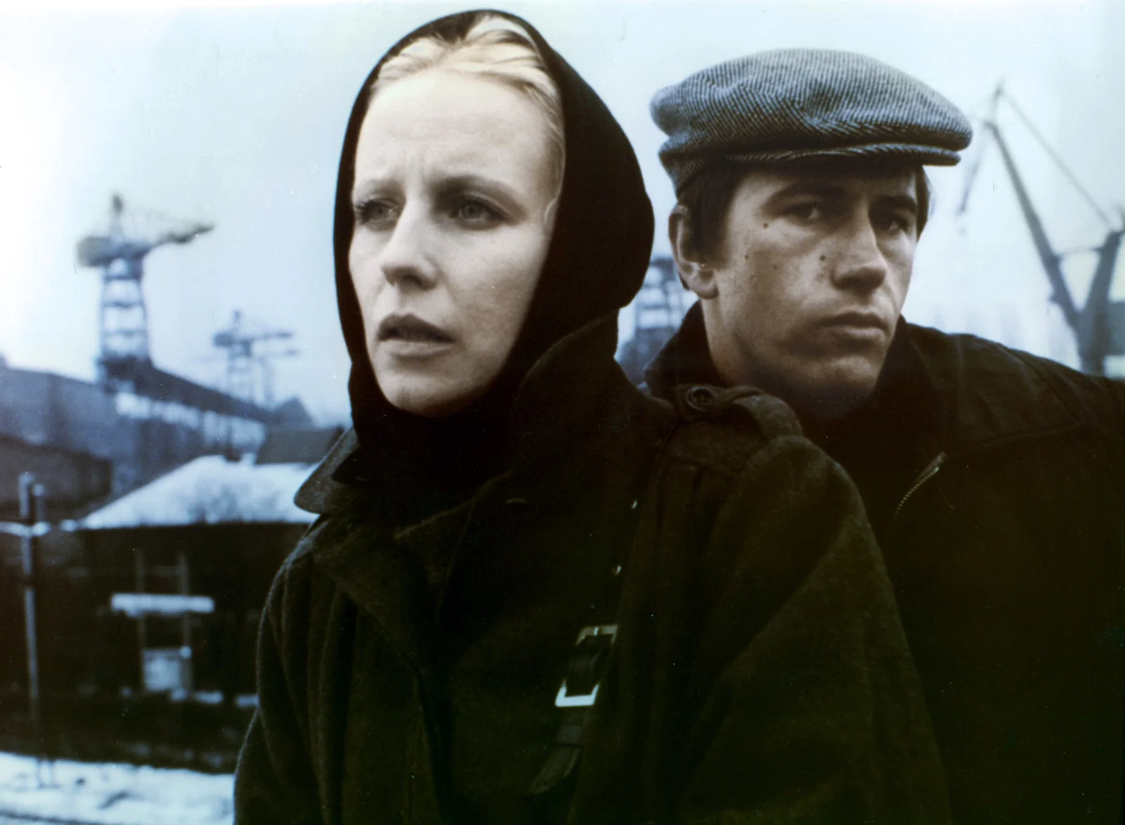 Krystyna Janda i Jerzy Radziwiłłowicz w filmie "Człowiek z żelaza", reż. Andrzeja Wajdy, fot. Renata Pajchel/Fototeka FINA/WFDiF