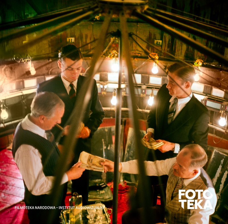 Fotosy do filmu „Vabank” / Autor: Maciej Hen / Źródło: Filmoteka Narodowa - Instytut Audiowizualny