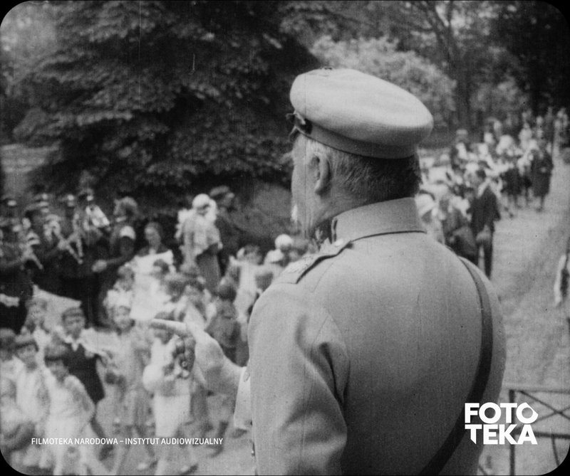 Kadry z filmu „Sztandar wolności” / Źródło: Filmoteka Narodowa - Instytut Audiowizualny