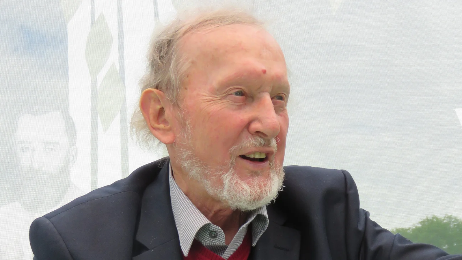 Ernest Bryll w 2018 roku, fot. Mariusz Kubik, CC BY 4.0 Deed