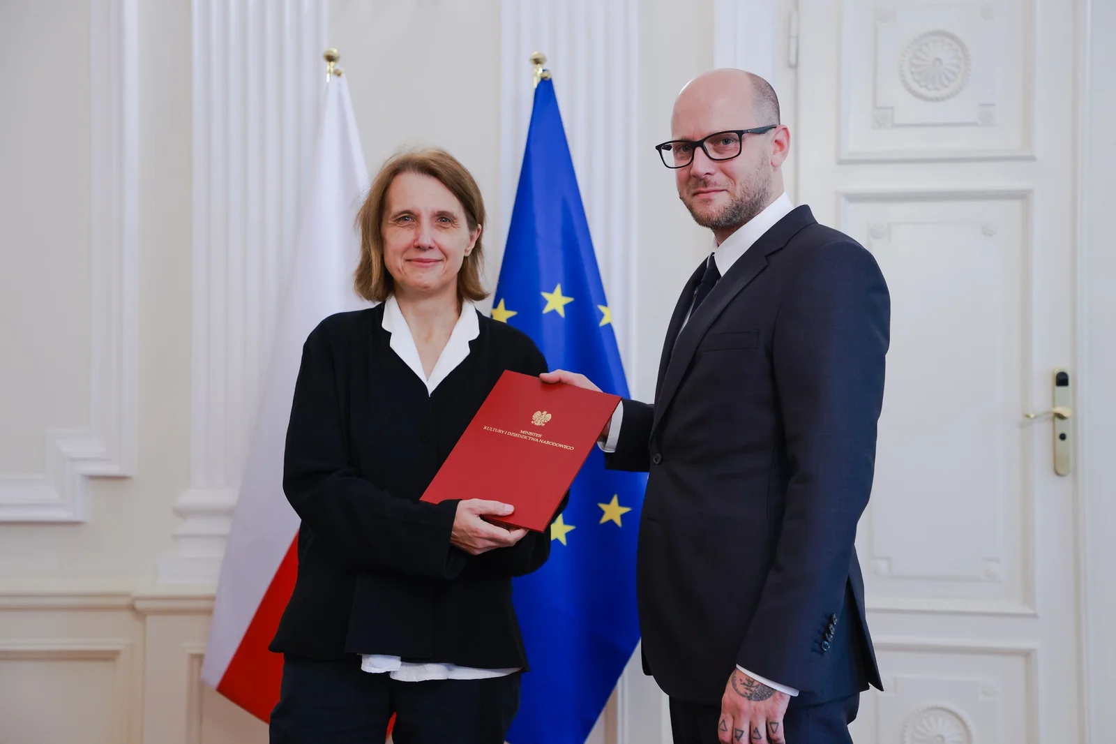 Tomasz Kolankiewicz i Hanna Wróblewska