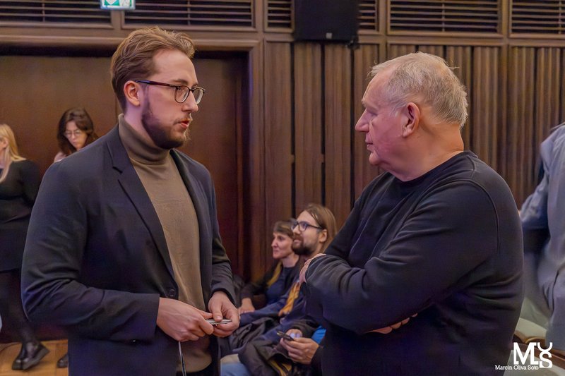 kierownik Kina Iluzjon Bartosz Pilecki i Roman Gutek, fot. Marcin Oliva Soto / FINA