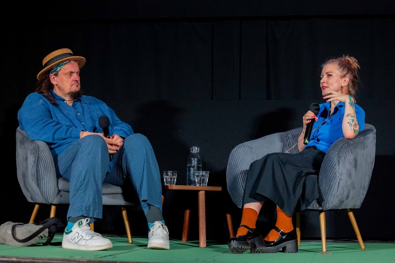 Mariusz Wilczyński i Dorota Masłowska, fot. Marcin Oliva Soto
