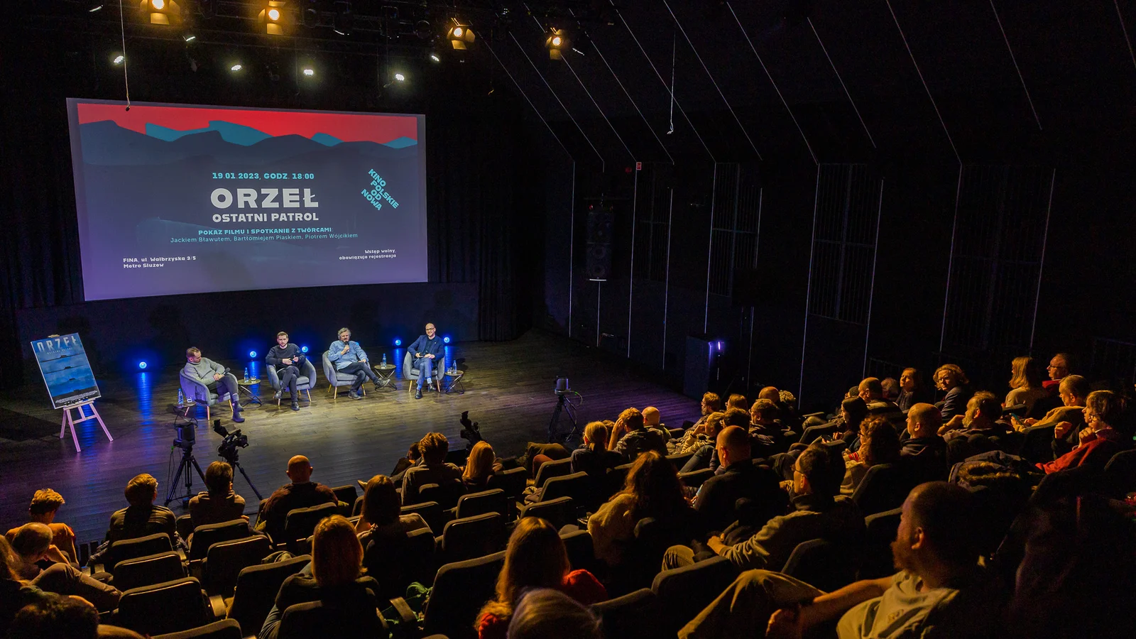 pierwsze spotkanie z cyklu „Kino polskie od nowa”, fot. FINA