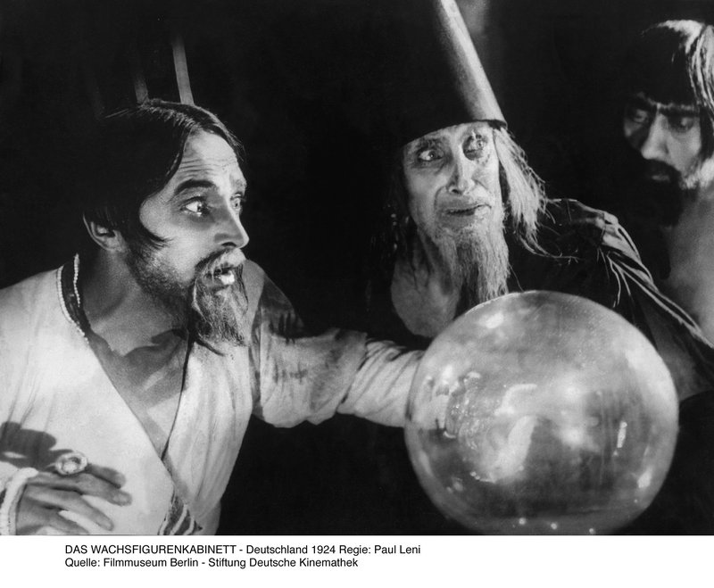 kadr z filmu „Gabinet figur woskowych” , reż. Paul Leni