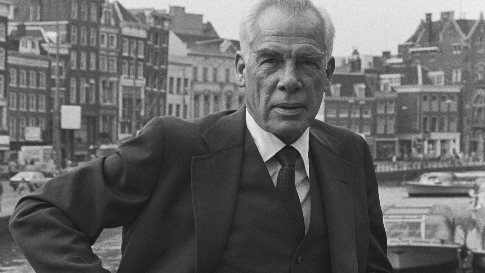 Lee Marvin, fot. Hans van Dijk, Nationaal Archief, CC0 1.0, PD