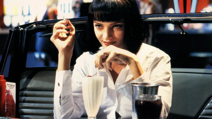 Uma Thurman w „Pulp Fiction”, reż. Quentin Tarantino