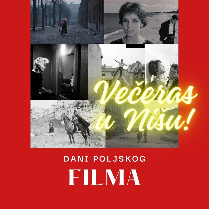 plakat przeglądu polskiego kina w Nišu