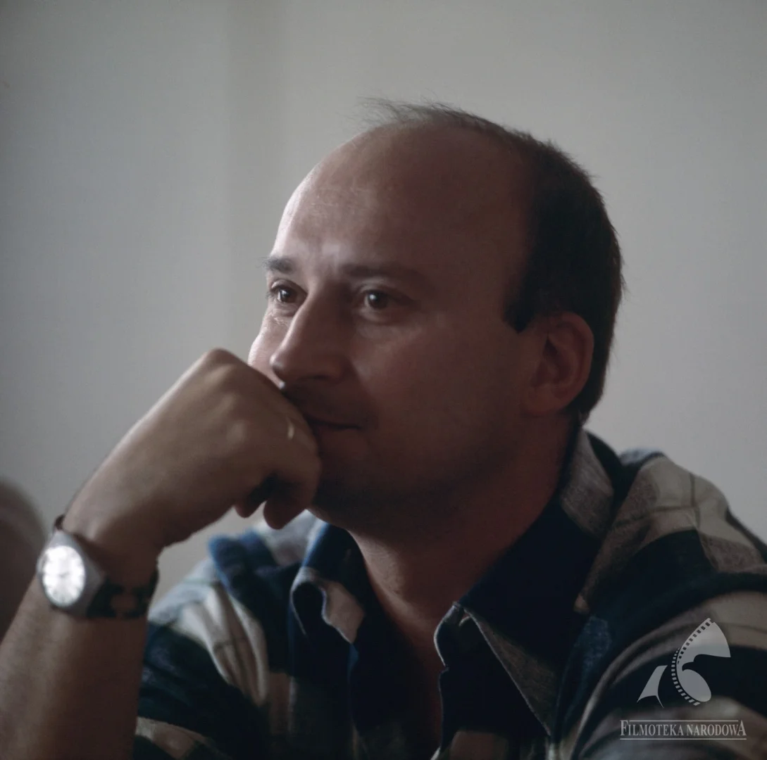 Grzegorz Królikiewicz na Festiwalu Polskich Filmów Fabularnych w Gdańsku 1975.