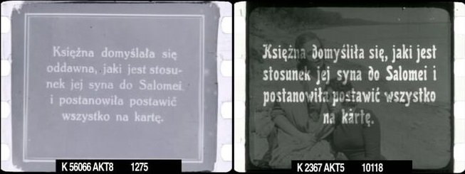 Klatki z różnych kopii filmu „Rok 1983”, reż. Edward Puchalski/FINA