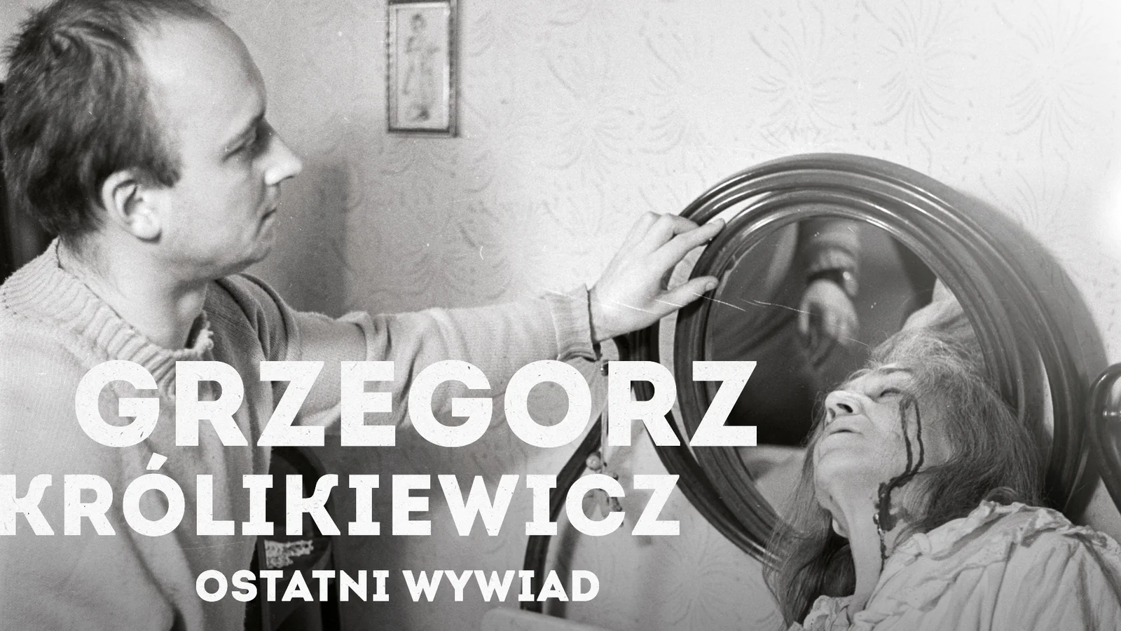 Grzegorz Królikiewicz na planie filmu „Na wylot” z aktorką, Ireną Ładosiówną, fot. Jerzy Troszczyński/Fototeka/FINA