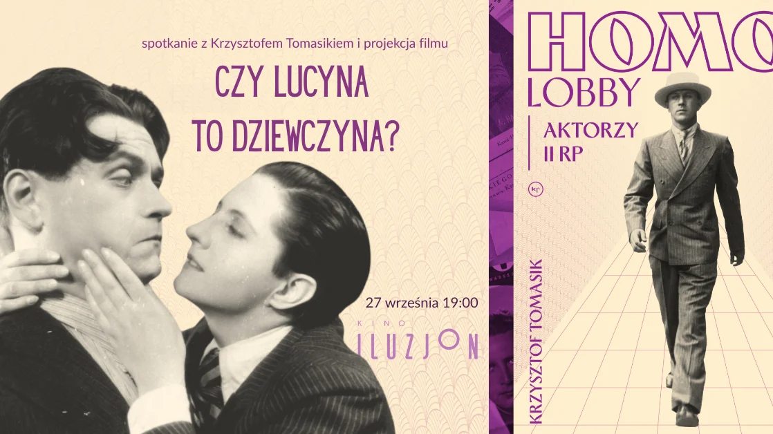 fragment okładki książki „Homolobby. Aktorzy II RP”