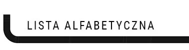 Alfabetyczna lista filmów