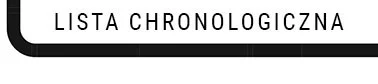 Chronologiczna lista filmów