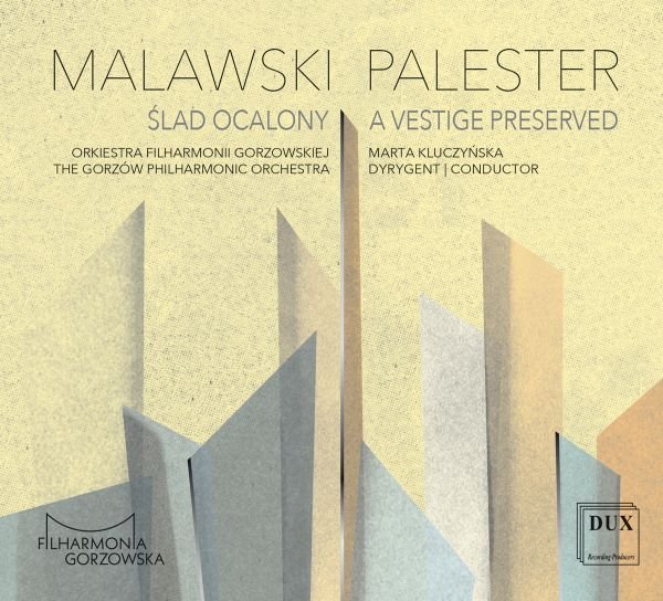 Okładka płyty Malawski/Palester, DUX