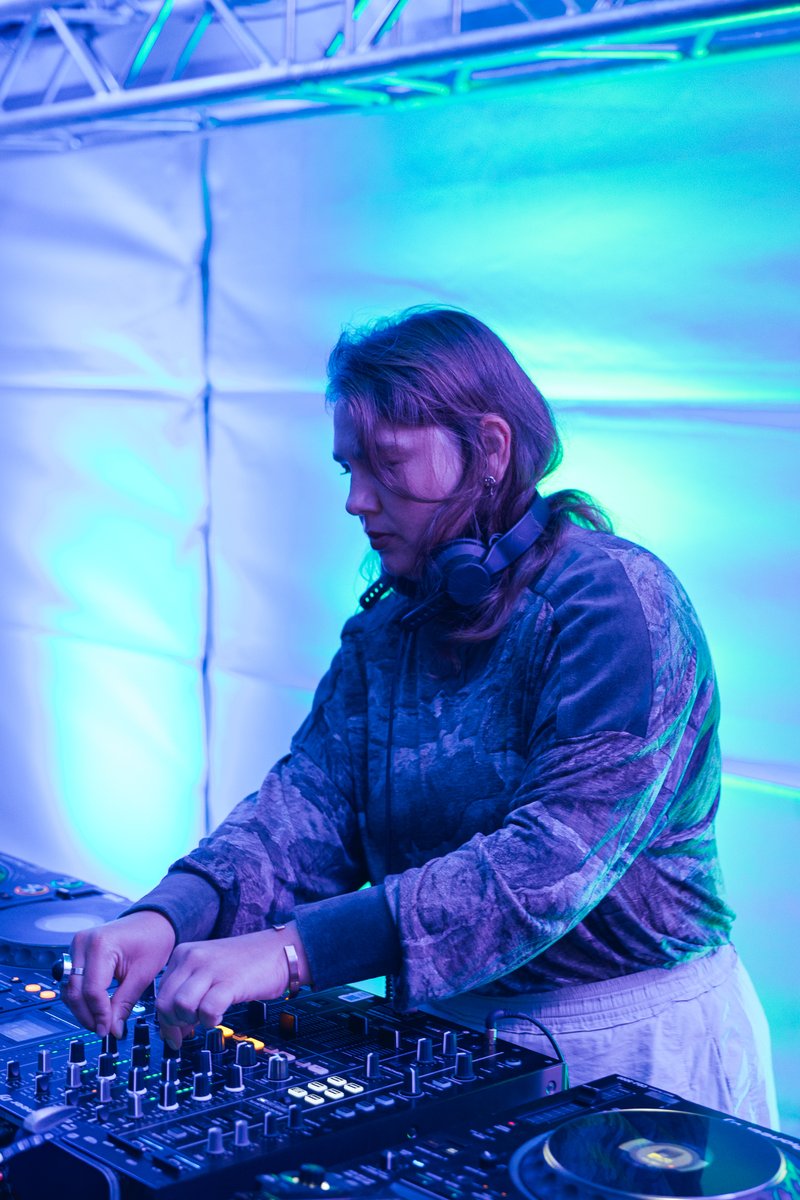silent disco (za deckami OLA TEKS), fot. Mykyta Platonov / Reni Jusis