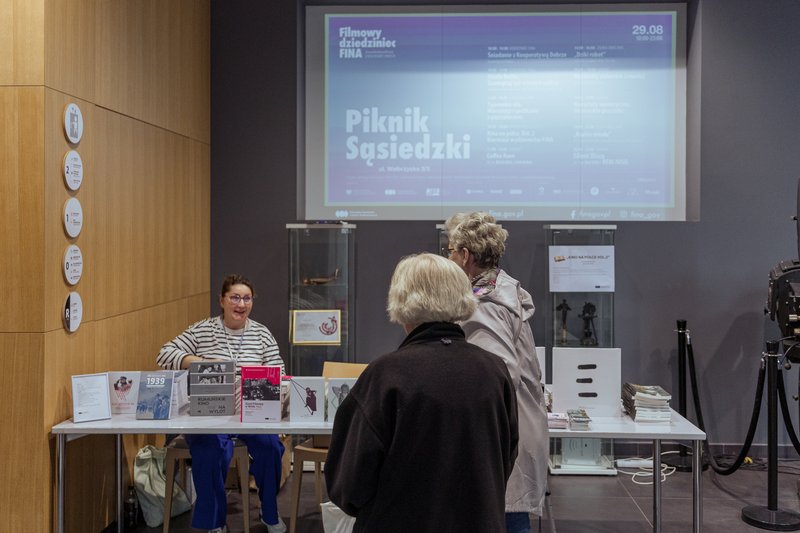 kiermasz „Kino na półce”, fot. Mykyta Platonov / FINA